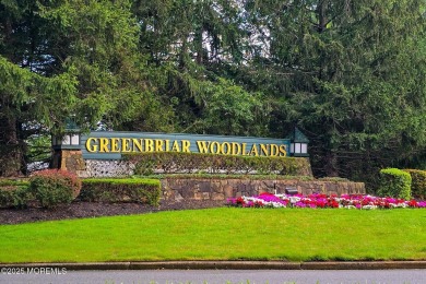 GORGEOUS !! Two bedroom Two bath Hampton Model in the Exclusive on Greenbriar Woodlands in New Jersey - for sale on GolfHomes.com, golf home, golf lot