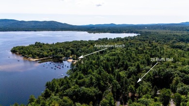 THE BLUFFS AT OSSIPEE LAKE!!! DEEDED BEACH ACCESS JUST DOWN THE on Indian Mound Golf Club in New Hampshire - for sale on GolfHomes.com, golf home, golf lot