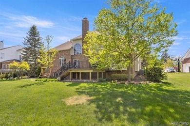 Welcome to 15428 Bay Hill Dr. Overlooking the 16th hole of on Northville Hills Golf Club in Michigan - for sale on GolfHomes.com, golf home, golf lot