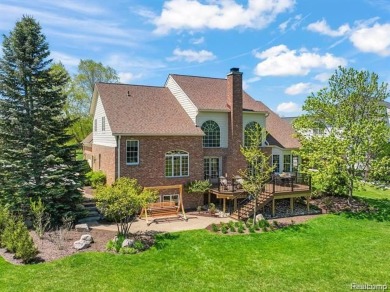 Welcome to 15428 Bay Hill Dr. Overlooking the 16th hole of on Northville Hills Golf Club in Michigan - for sale on GolfHomes.com, golf home, golf lot