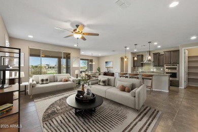 This Preserve floorplan on a premium golf lot w/ OWNED solar may on Copper Canyon Golf Club in Arizona - for sale on GolfHomes.com, golf home, golf lot