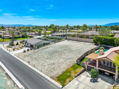 Large elevated lot  (12,197 square feet) inside the gates of on Bermuda Dunes Country Club in California - for sale on GolfHomes.com, golf home, golf lot