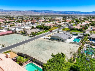 Large elevated lot  (12,197 square feet) inside the gates of on Bermuda Dunes Country Club in California - for sale on GolfHomes.com, golf home, golf lot