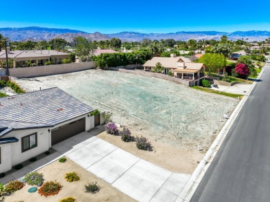 Large elevated lot  (12,197 square feet) inside the gates of on Bermuda Dunes Country Club in California - for sale on GolfHomes.com, golf home, golf lot
