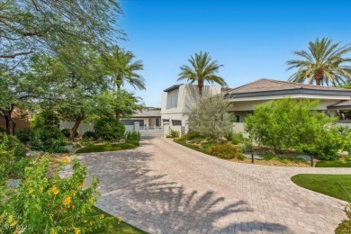 Perched on an elevated golf course lot w/ unrivaled strip views on  in Nevada - for sale on GolfHomes.com, golf home, golf lot