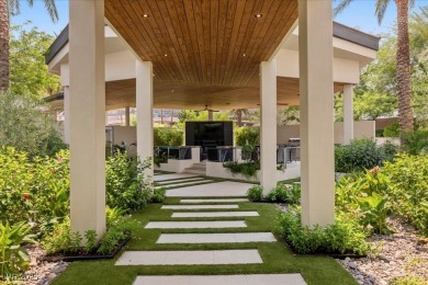 Perched on an elevated golf course lot w/ unrivaled strip views on  in Nevada - for sale on GolfHomes.com, golf home, golf lot