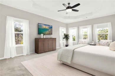 Make this Stunning Craftsman-Style Ranch your New Home and on The Highlands Course at Lake Arrowhead in Georgia - for sale on GolfHomes.com, golf home, golf lot