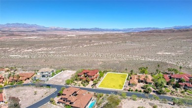 Build your dream home on this prime .50 ac elevated homesite in on South Shore At Lake Las Vegas in Nevada - for sale on GolfHomes.com, golf home, golf lot