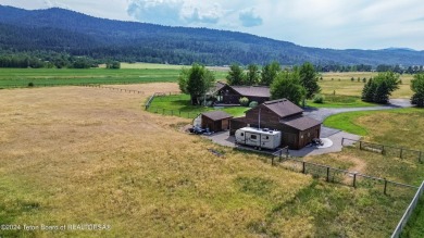 The setting of this Victor estate is magical!   At the end of a on Teton Springs Resort and Club in Idaho - for sale on GolfHomes.com, golf home, golf lot