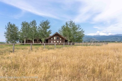 The setting of this Victor estate is magical!   At the end of a on Teton Springs Resort and Club in Idaho - for sale on GolfHomes.com, golf home, golf lot