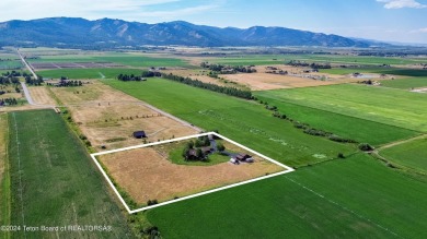 The setting of this Victor estate is magical!   At the end of a on Teton Springs Resort and Club in Idaho - for sale on GolfHomes.com, golf home, golf lot
