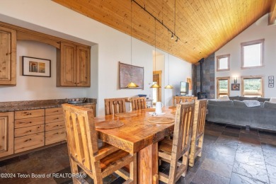 The setting of this Victor estate is magical!   At the end of a on Teton Springs Resort and Club in Idaho - for sale on GolfHomes.com, golf home, golf lot