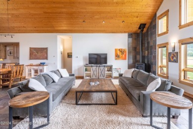 The setting of this Victor estate is magical!   At the end of a on Teton Springs Resort and Club in Idaho - for sale on GolfHomes.com, golf home, golf lot