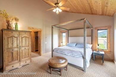 The setting of this Victor estate is magical!   At the end of a on Teton Springs Resort and Club in Idaho - for sale on GolfHomes.com, golf home, golf lot