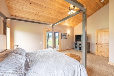 The setting of this Victor estate is magical!   At the end of a on Teton Springs Resort and Club in Idaho - for sale on GolfHomes.com, golf home, golf lot