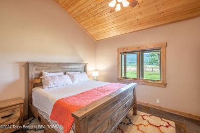 The setting of this Victor estate is magical!   At the end of a on Teton Springs Resort and Club in Idaho - for sale on GolfHomes.com, golf home, golf lot
