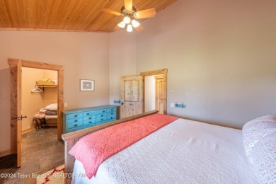 The setting of this Victor estate is magical!   At the end of a on Teton Springs Resort and Club in Idaho - for sale on GolfHomes.com, golf home, golf lot
