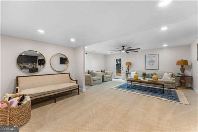 Nestled on over half an acre in the coveted Atlanta Country Club on Atlanta Country Club in Georgia - for sale on GolfHomes.com, golf home, golf lot