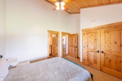 The setting of this Victor estate is magical!   At the end of a on Teton Springs Resort and Club in Idaho - for sale on GolfHomes.com, golf home, golf lot