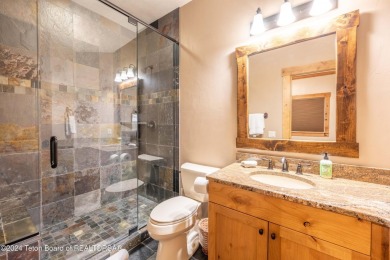 The setting of this Victor estate is magical!   At the end of a on Teton Springs Resort and Club in Idaho - for sale on GolfHomes.com, golf home, golf lot
