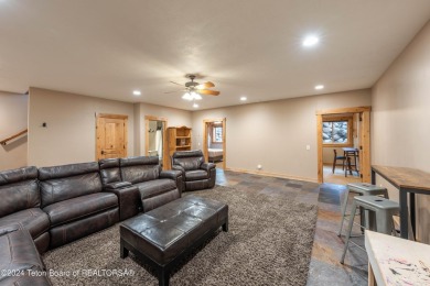 The setting of this Victor estate is magical!   At the end of a on Teton Springs Resort and Club in Idaho - for sale on GolfHomes.com, golf home, golf lot
