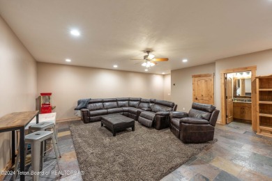 The setting of this Victor estate is magical!   At the end of a on Teton Springs Resort and Club in Idaho - for sale on GolfHomes.com, golf home, golf lot