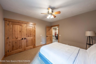 The setting of this Victor estate is magical!   At the end of a on Teton Springs Resort and Club in Idaho - for sale on GolfHomes.com, golf home, golf lot