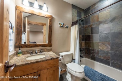 The setting of this Victor estate is magical!   At the end of a on Teton Springs Resort and Club in Idaho - for sale on GolfHomes.com, golf home, golf lot