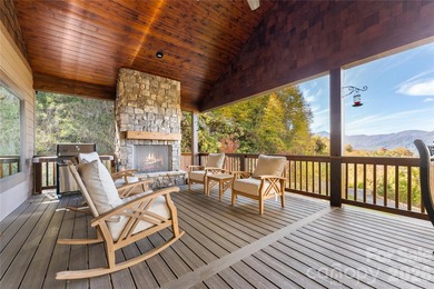 Built in 2025 this one of kind 5.7-acre property is only minutes on Waynesville Country Club Inn in North Carolina - for sale on GolfHomes.com, golf home, golf lot