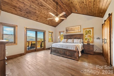 Built in 2025 this one of kind 5.7-acre property is only minutes on Waynesville Country Club Inn in North Carolina - for sale on GolfHomes.com, golf home, golf lot