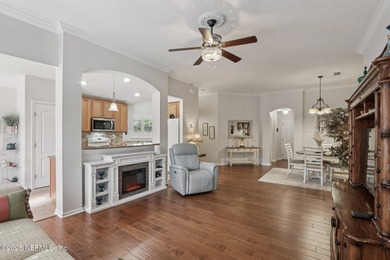 Situated on a desirable corner lot, this wellkept townhome on Golf Club At Fleming Island in Florida - for sale on GolfHomes.com, golf home, golf lot