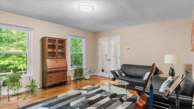 GORGEOUS + TRENDY COUNTRY CLUB HOME WITH GOLF COURSE VIEWS on Henderson Country Club in North Carolina - for sale on GolfHomes.com, golf home, golf lot