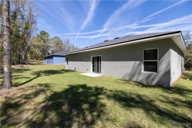 2025 Elegant move in ready home!t New Construction 4 bed/2 bath on Citrus Springs Country Club in Florida - for sale on GolfHomes.com, golf home, golf lot