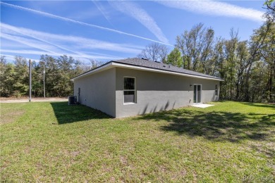 2025 Elegant move in ready home!t New Construction 4 bed/2 bath on Citrus Springs Country Club in Florida - for sale on GolfHomes.com, golf home, golf lot