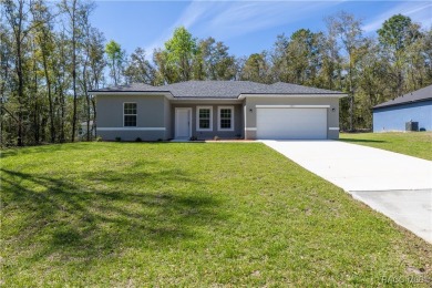 2025 Elegant move in ready home!t New Construction 4 bed/2 bath on Citrus Springs Country Club in Florida - for sale on GolfHomes.com, golf home, golf lot