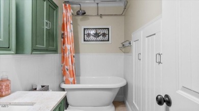 GORGEOUS + TRENDY COUNTRY CLUB HOME WITH GOLF COURSE VIEWS on Henderson Country Club in North Carolina - for sale on GolfHomes.com, golf home, golf lot