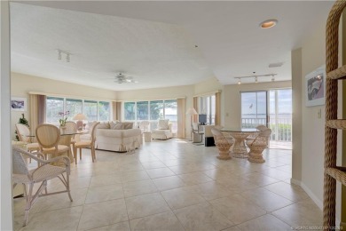 Corner unit with outstanding River & golf course views.  The on Ocean Club At the Hutchinson Island Beach Resort and Marina in Florida - for sale on GolfHomes.com, golf home, golf lot