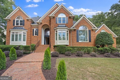 All-Brick Executive Home in Smokerise Plantation - Steps from on Canongate At Flat Creek Club in Georgia - for sale on GolfHomes.com, golf home, golf lot