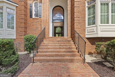 All-Brick Executive Home in Smokerise Plantation - Steps from on Canongate At Flat Creek Club in Georgia - for sale on GolfHomes.com, golf home, golf lot