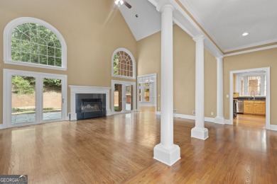All-Brick Executive Home in Smokerise Plantation - Steps from on Canongate At Flat Creek Club in Georgia - for sale on GolfHomes.com, golf home, golf lot