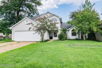Move in ready and right on Deerfield Golf Course, this house has on Colonial Country Club Deerfield in Mississippi - for sale on GolfHomes.com, golf home, golf lot