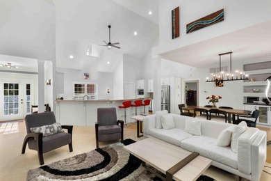 This custom, primarily one-level home features a striking on The Golf Club At Cedar Creek in South Carolina - for sale on GolfHomes.com, golf home, golf lot