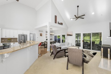 This custom, primarily one-level home features a striking on The Golf Club At Cedar Creek in South Carolina - for sale on GolfHomes.com, golf home, golf lot