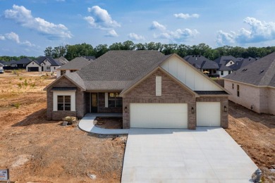 Beautiful ALL BRICK, NEW CONSTRUCTION home is one level on level on The Country Club of Arkansas in Arkansas - for sale on GolfHomes.com, golf home, golf lot