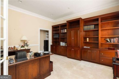 Tucked away in The Highlands at White Oak, this stately home on Canongate On White Oak Golf Course in Georgia - for sale on GolfHomes.com, golf home, golf lot