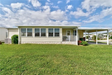 RARE OPPORTUNITY to own this gently used home on TWO LOTS on Barefoot Bay Golf Course in Florida - for sale on GolfHomes.com, golf home, golf lot