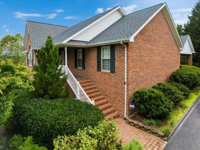 Stunning, single-level brick residence nestled within the on Pete Dye River Course of Virginia Tech in Virginia - for sale on GolfHomes.com, golf home, golf lot