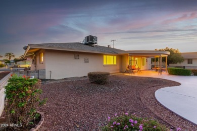 This home brings so much quality and value to the table. Newer on Sun City Lakes West and East in Arizona - for sale on GolfHomes.com, golf home, golf lot