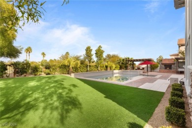 Nestled in the prestigious, double-gated Red Rock Country Club on Red Rock Country Club in Nevada - for sale on GolfHomes.com, golf home, golf lot