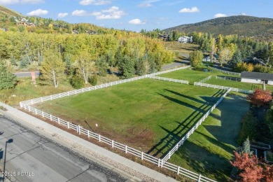 Set on a rare, flat 0.42-acre parcel in the heart of Park City on Park City Golf Course in Utah - for sale on GolfHomes.com, golf home, golf lot